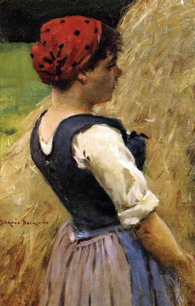 Normandy Girl by James Carroll Beckwith